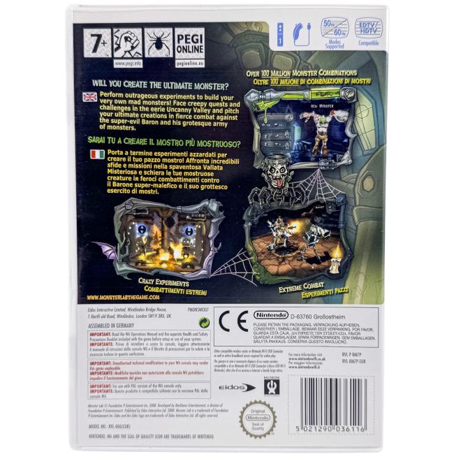 Monster Lab - Nintendo Wii