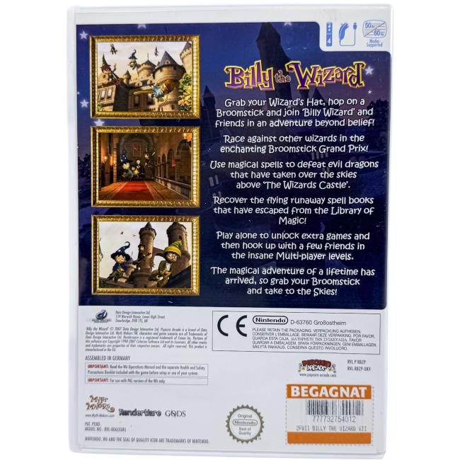 Billy the Wizard: Rocket Broomstick Racing - Nintendo Wii