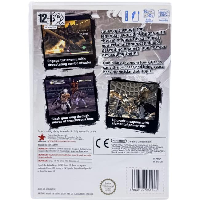 Rygar: The Battle of Argus - Nintendo Wii