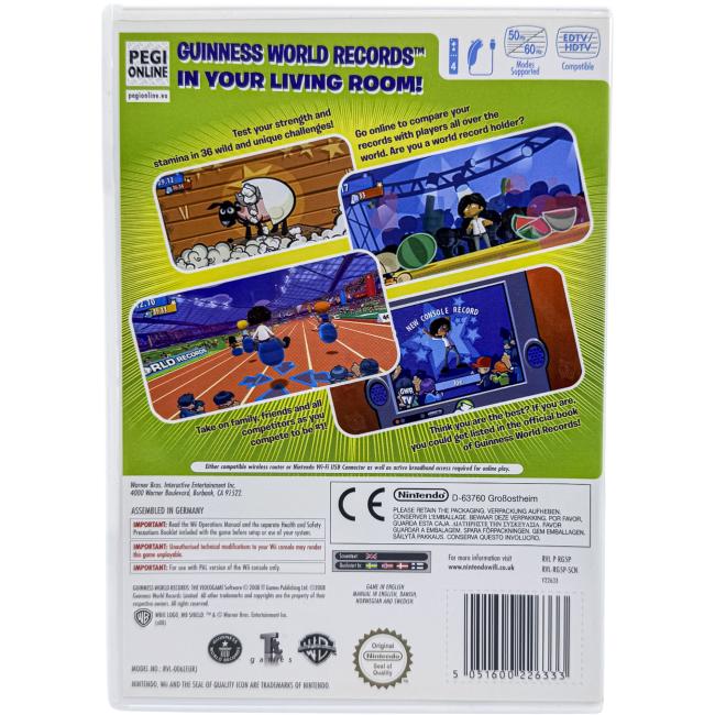 Guinness World Records: The Videogame - Nintendo Wii