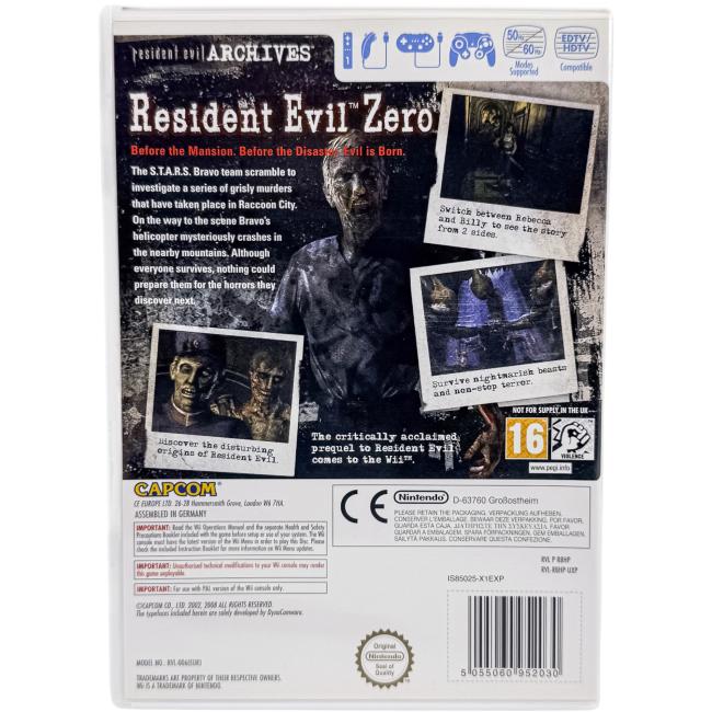 Resident Evil Zero - Nintendo Wii
