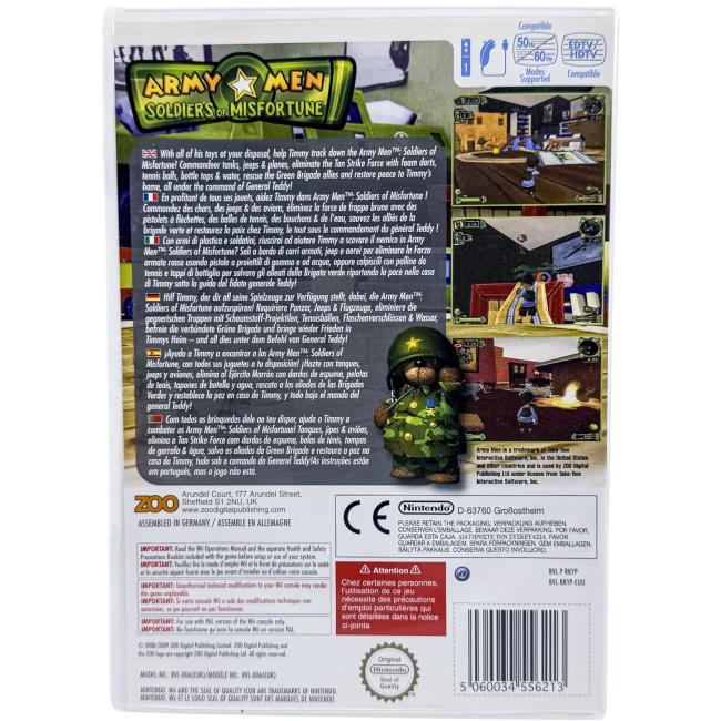 Army Men: Soldiers of Misfortune - Nintendo Wii