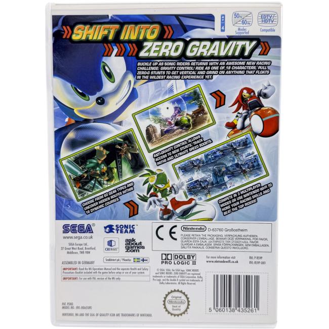 Sonic Riders: Zero Gravity - Nintendo Wii