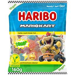 Haribo Mario Kart Sauer Vegan - Slikpose - 160g