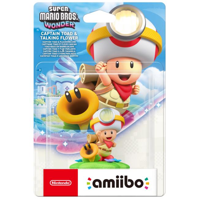 Captain Toad & Talking Flower - amiibo - Super Mario Collection - Nintendo
