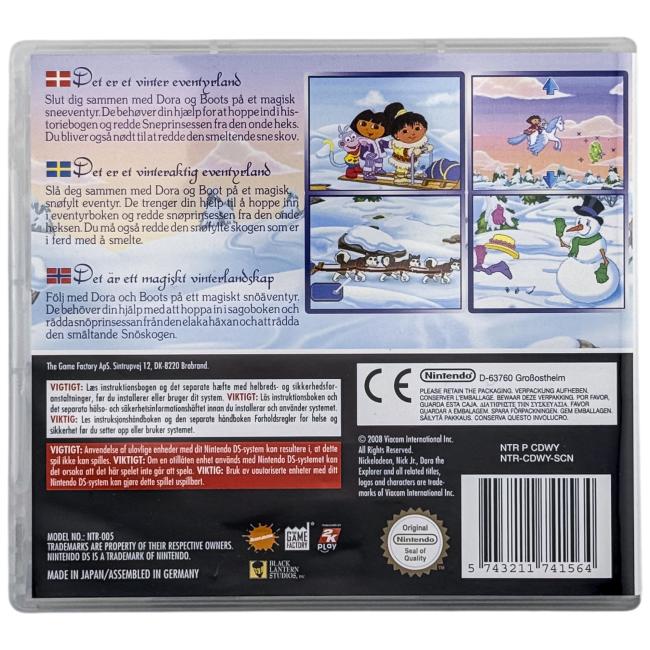 Dora the Explorer: Dora Saves the Snow Princess - Nintendo DS