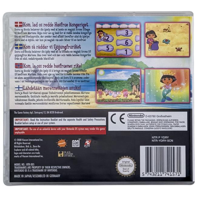 Dora Saves the Mermaids - Nintendo DS