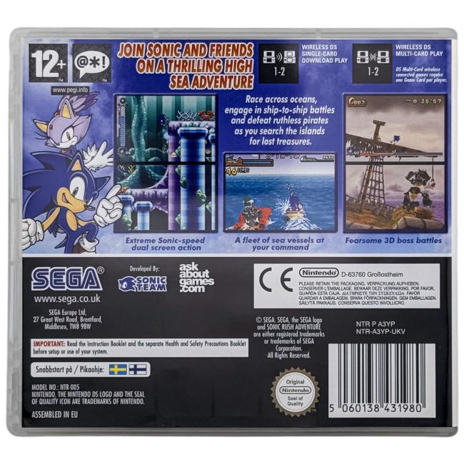 Sonic Rush Adventure - Nintendo DS