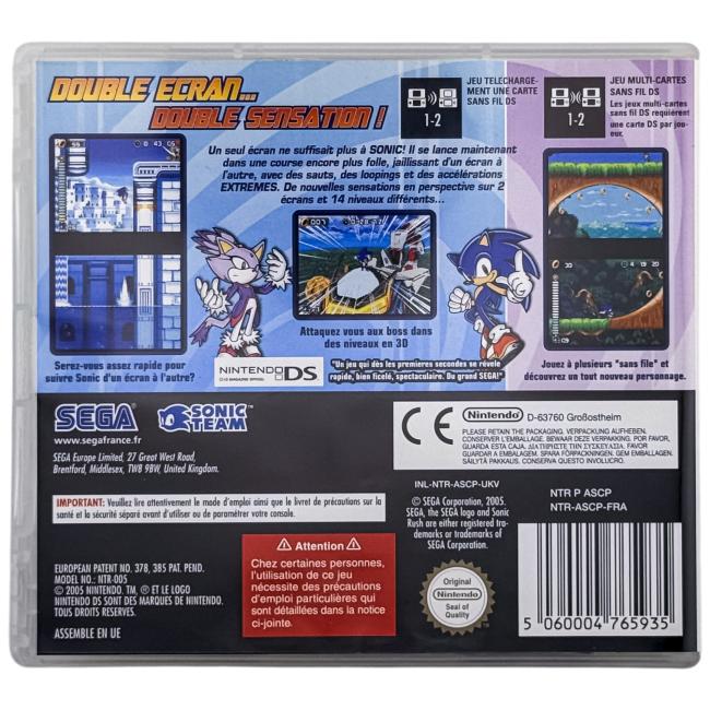 Sonic Rush - Nintendo DS