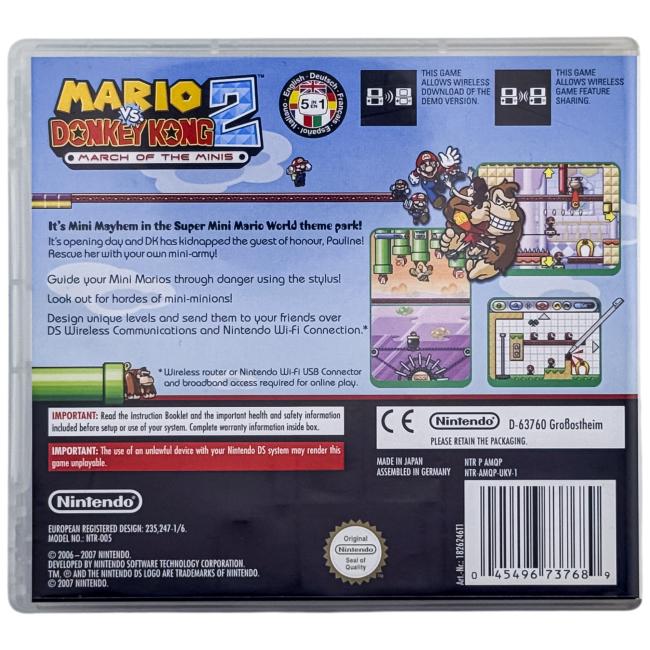 Mario Vs. Donkey Kong 2: March Of The Minis - Nintendo DS