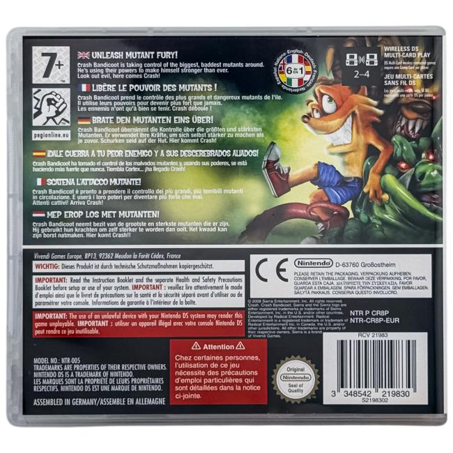 Crash Bandicoot: Mind over Mutant - Nintendo DS