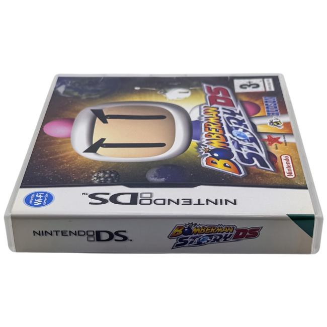 Ryggen af æsken til Bomberman Story DS til Nintendo DS