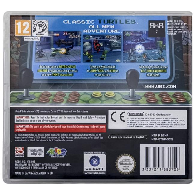 Teenage Mutant Ninja Turtles: Arcade Attack - Nintendo DS