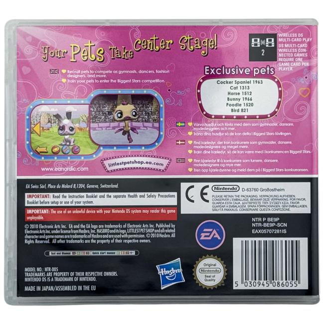 Littlest Pet Shop Biggest Stars 3: Team Pink - Nintendo DS