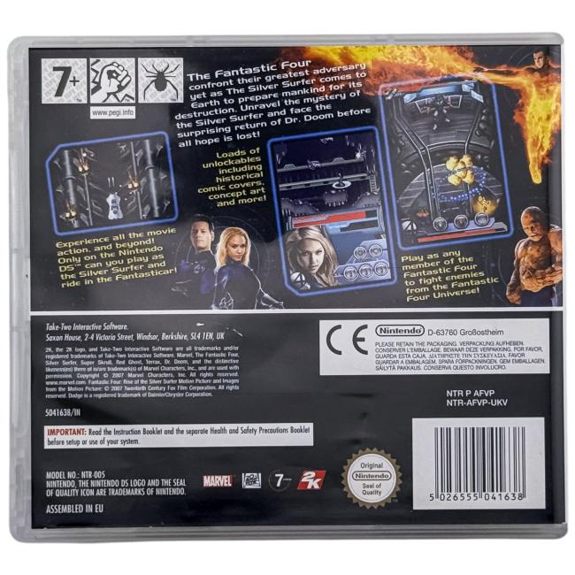 Fantastic 4: Rise of the Silver Surfer - Nintendo DS