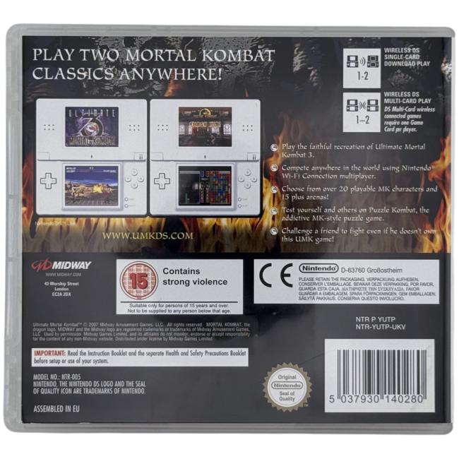Ultimate Mortal Kombat - Nintendo DS