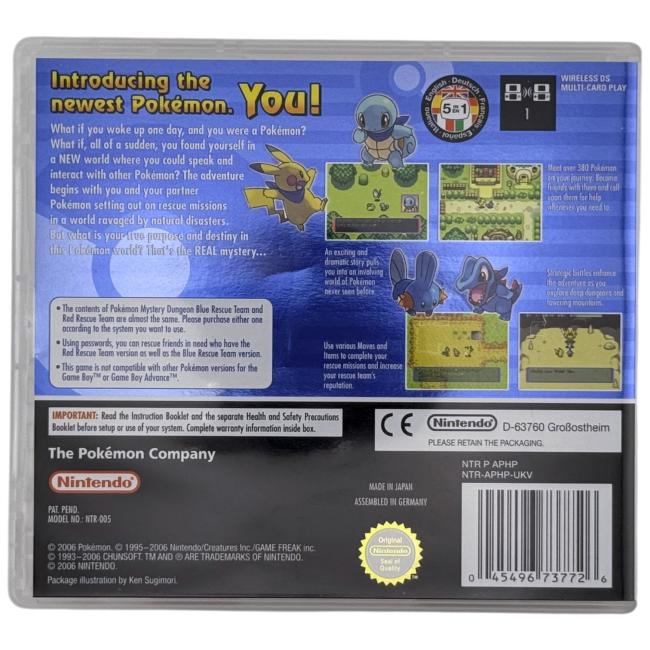 Pokémon Mystery Dungeon: Blue Rescue Team - Nintendo DS