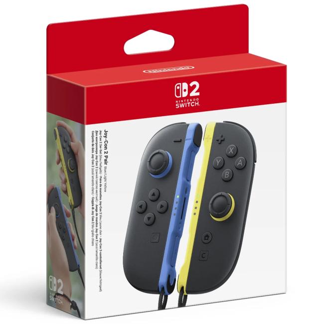 Joy-Con 2 Pair - Blue / Light Yellow - Nintendo Switch 2
