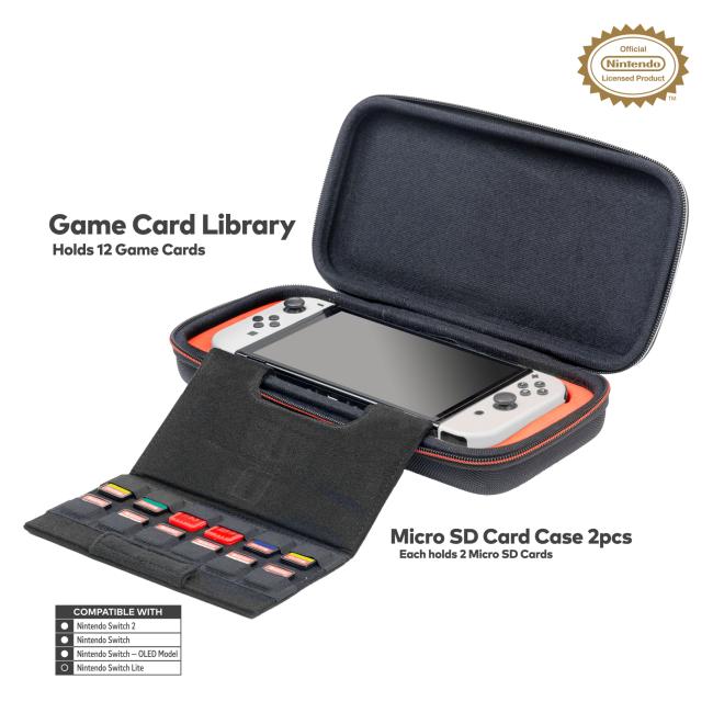 Game Traveler: Deluxe Travel Case - Super Mario - Nintendo Switch 2