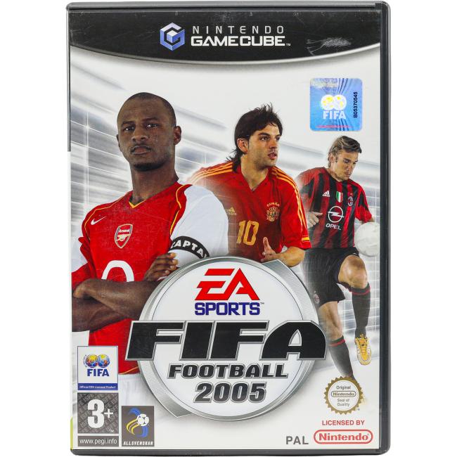Cover til FIFA 2005 til Nintendo GameCube