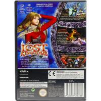 Bagsiden af Lost Kingdoms til Nintendo GameCube