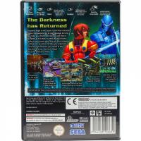 Bagsiden af Phantasy Star Online Episode I & II til Nintendo GameCube