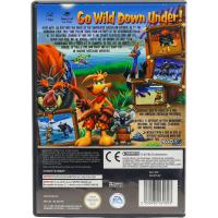 Bagsiden af Ty the Tasmanian Tiger til Nintendo GameCube