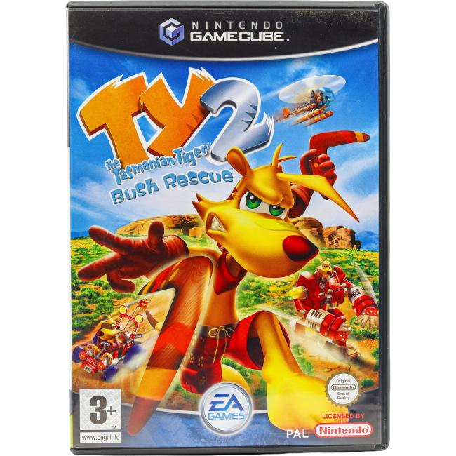 Cover til Ty the Tasmanian Tiger 2: Bush Rescue til Nintendo GameCube